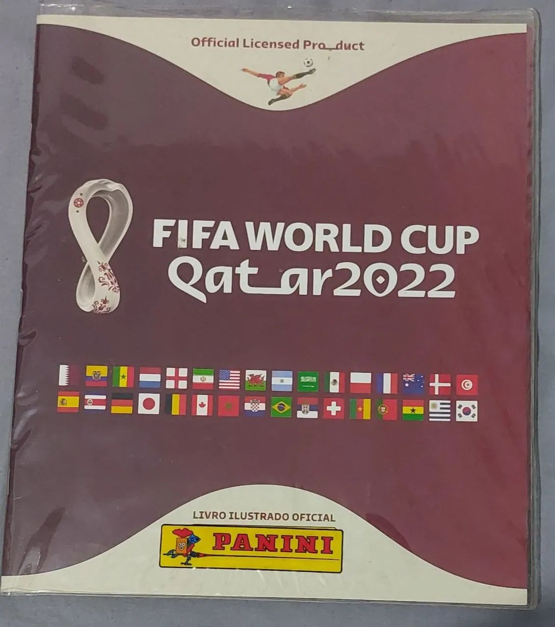 Álbum de figurinhas fifa world cup qatar 2022 incompleto