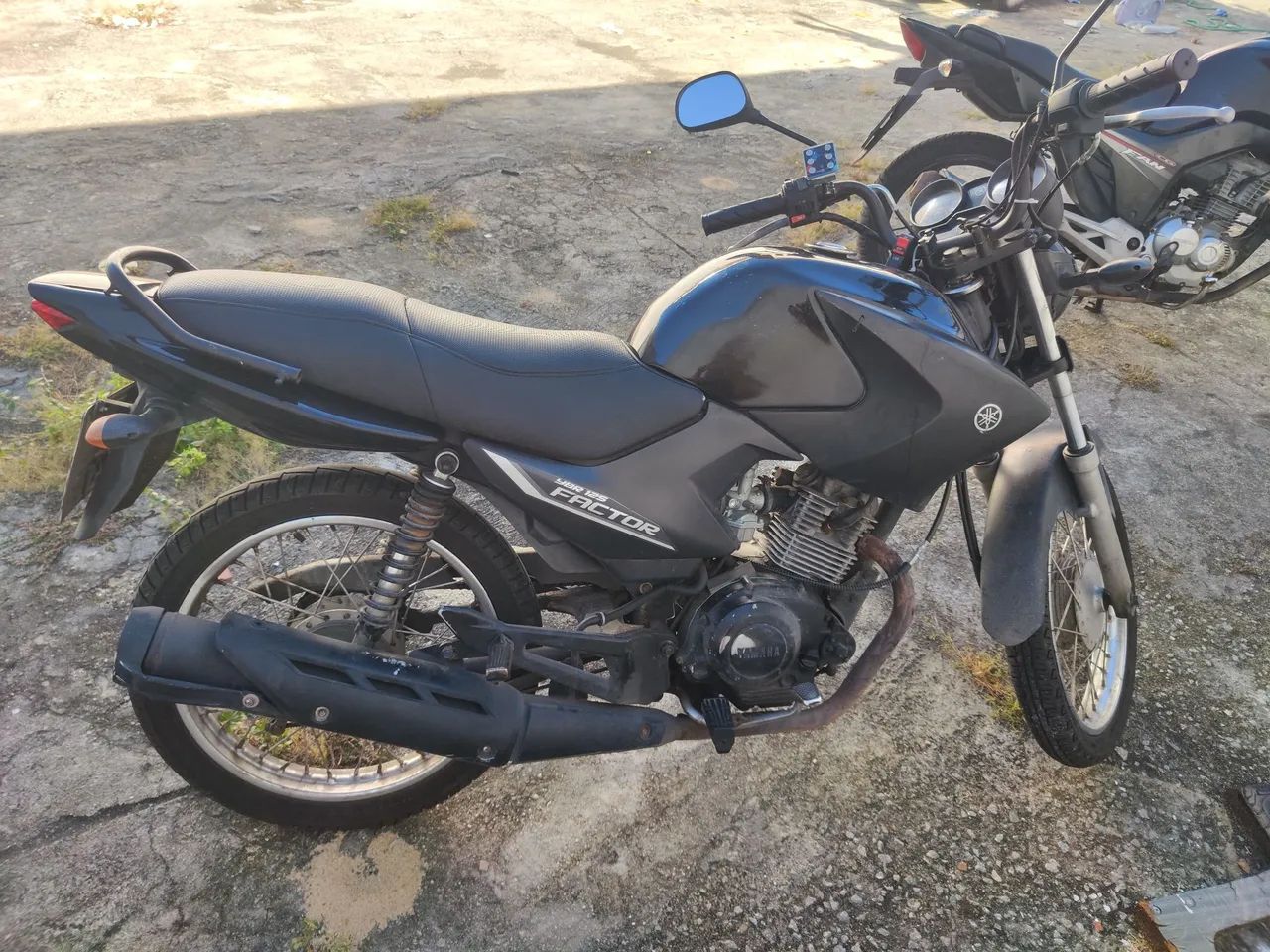 Yamaha factor 2011 partida eletrica 