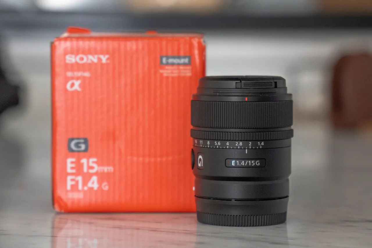 Lente Sony 15mm 1.4 G