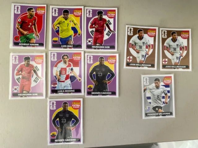 Figurinhas da copa do mundo 2026 extra legend