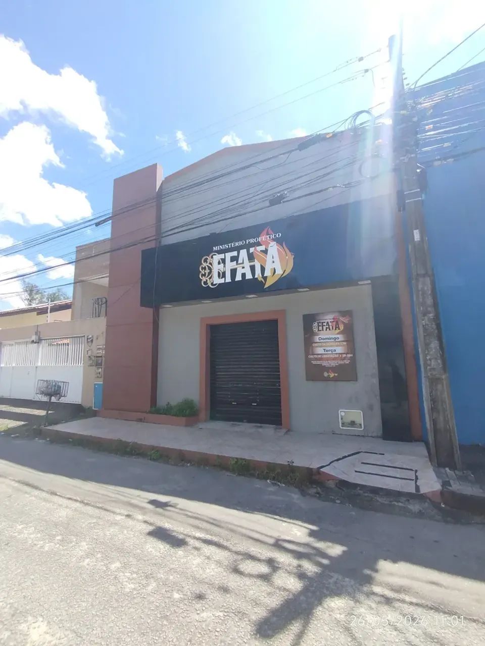ALUGAMOS GALPÃO/PRÉDIO COMERCIAL NA SAPIRANGA