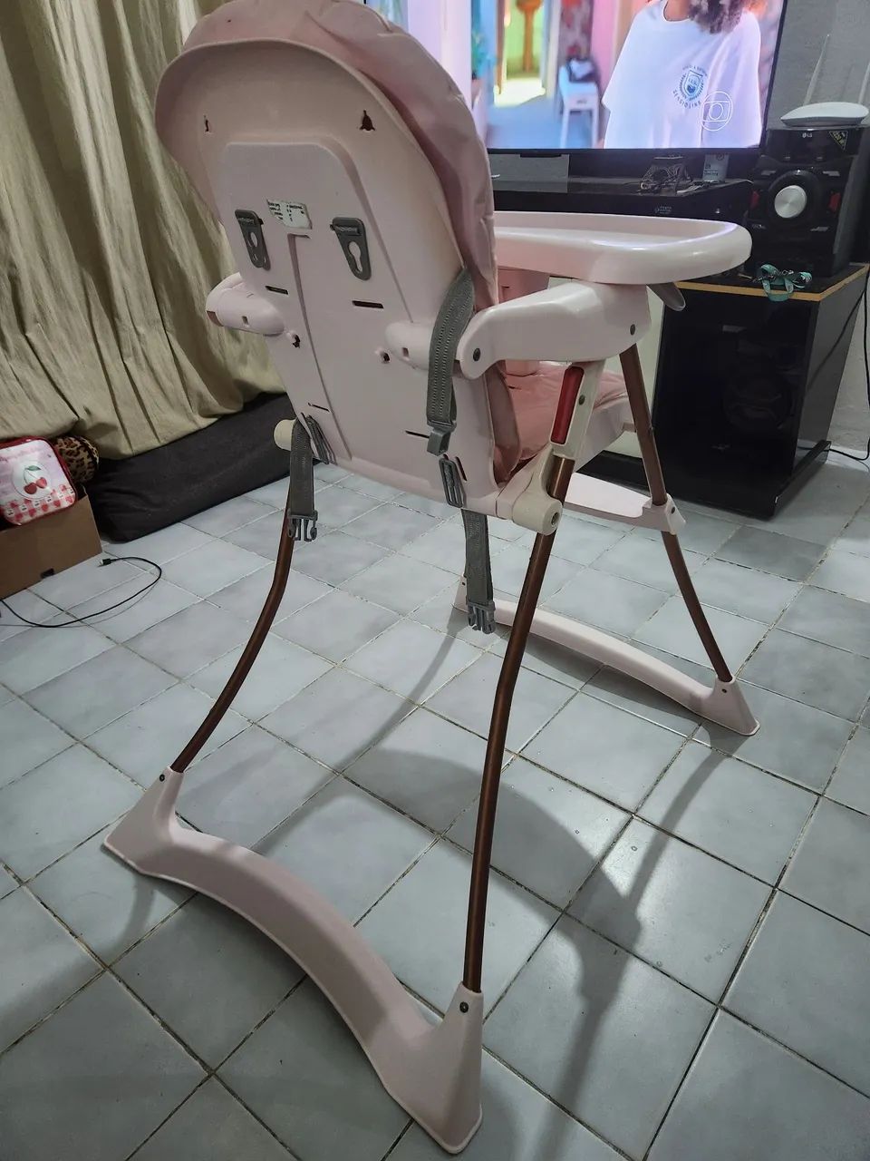 Cadeirinha de alimentação bebê  - Foto 4