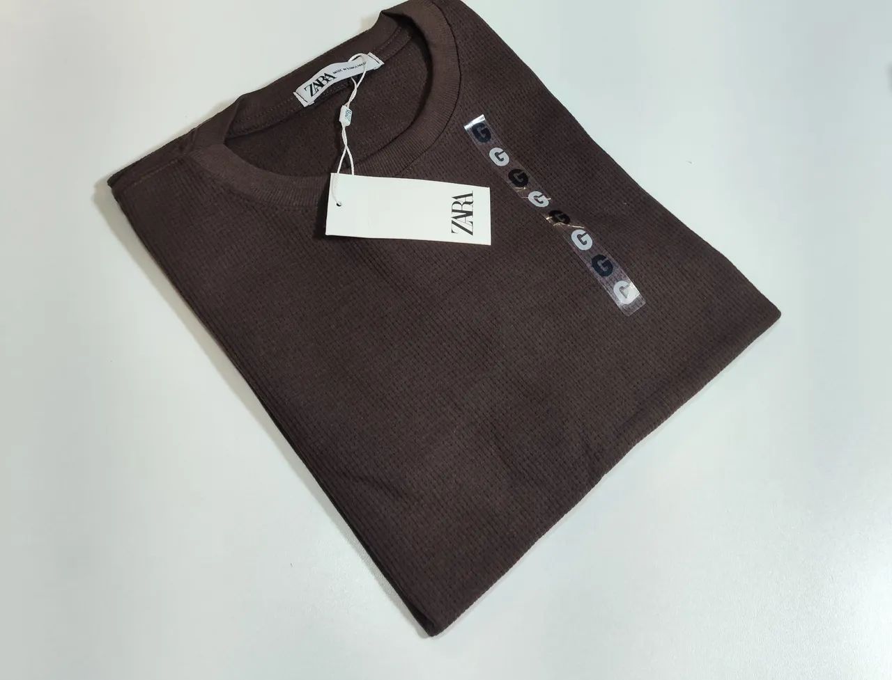 Camisas da Zara texturizada 