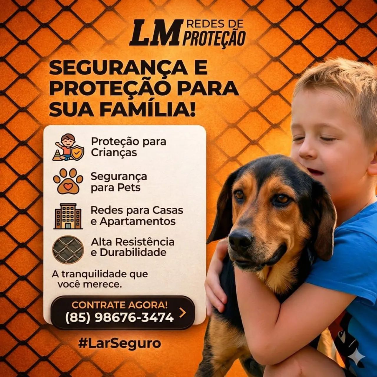 Redes de proteção para crianças e pets - Foto 3