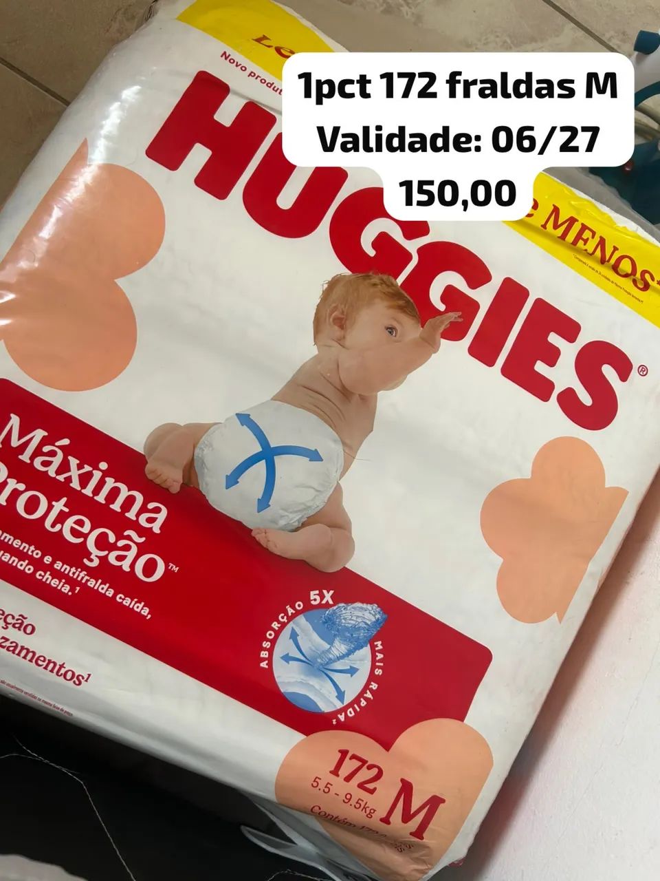 Fraldas Huggies - Foto 2