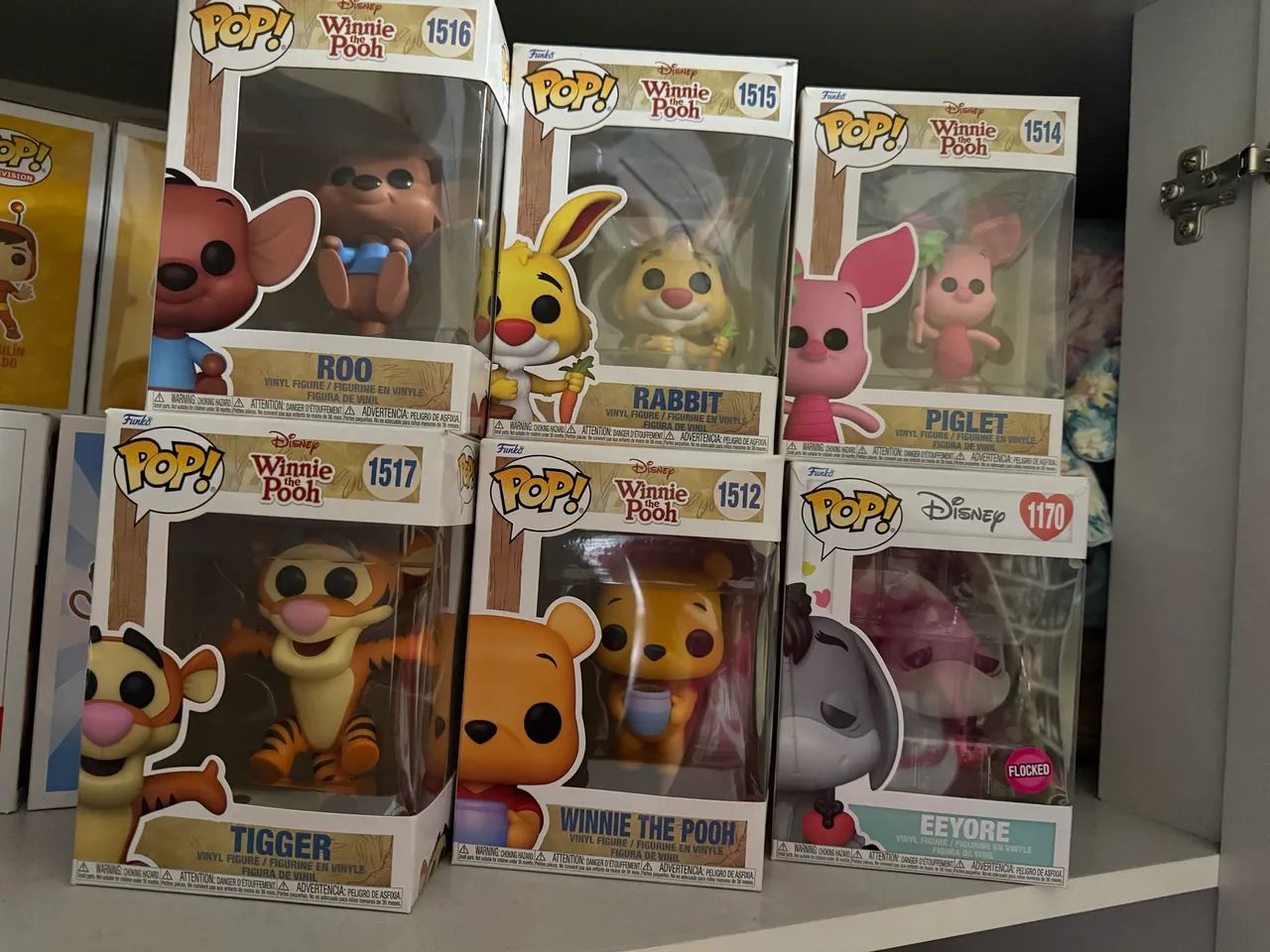 Combo Funko pop turma do pooh completa