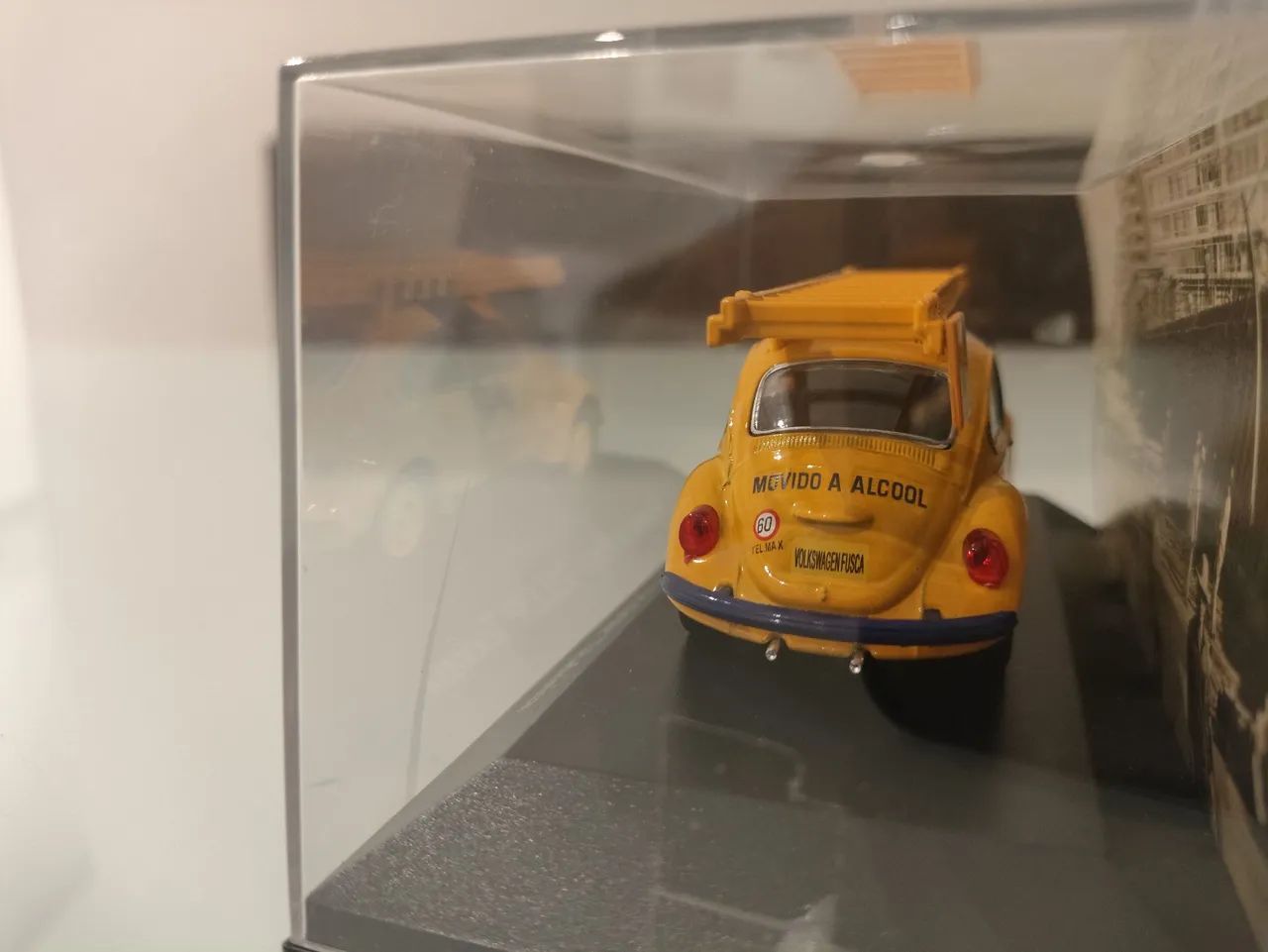Miniatura Volkswagen Fusca 1977  1/43 Telesp Telefonica - Foto 3