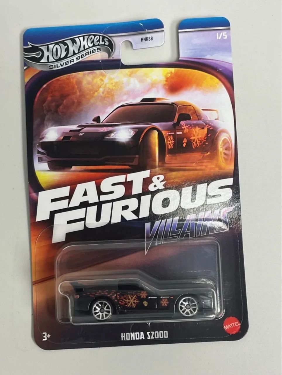 Hotwheels silver séries Honda s2000