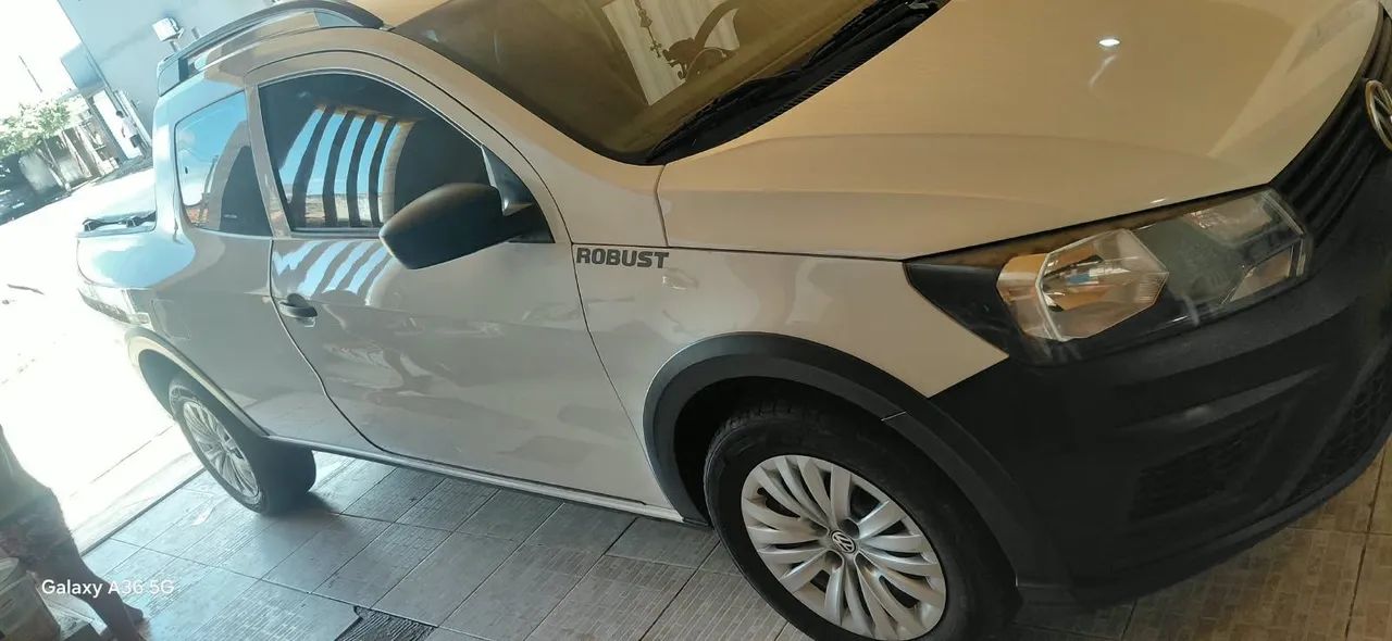 Volkswagen Saveiro Robust 1.6 Total Flex 8V CD 2021 - Foto 4