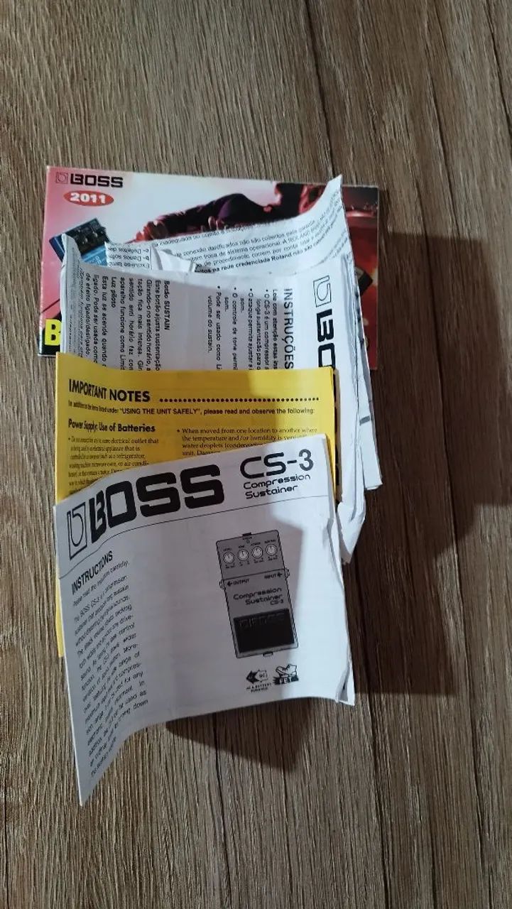 Pedal Boss Compression Sustainer CS-3 (Estado de Zero) - Foto 2