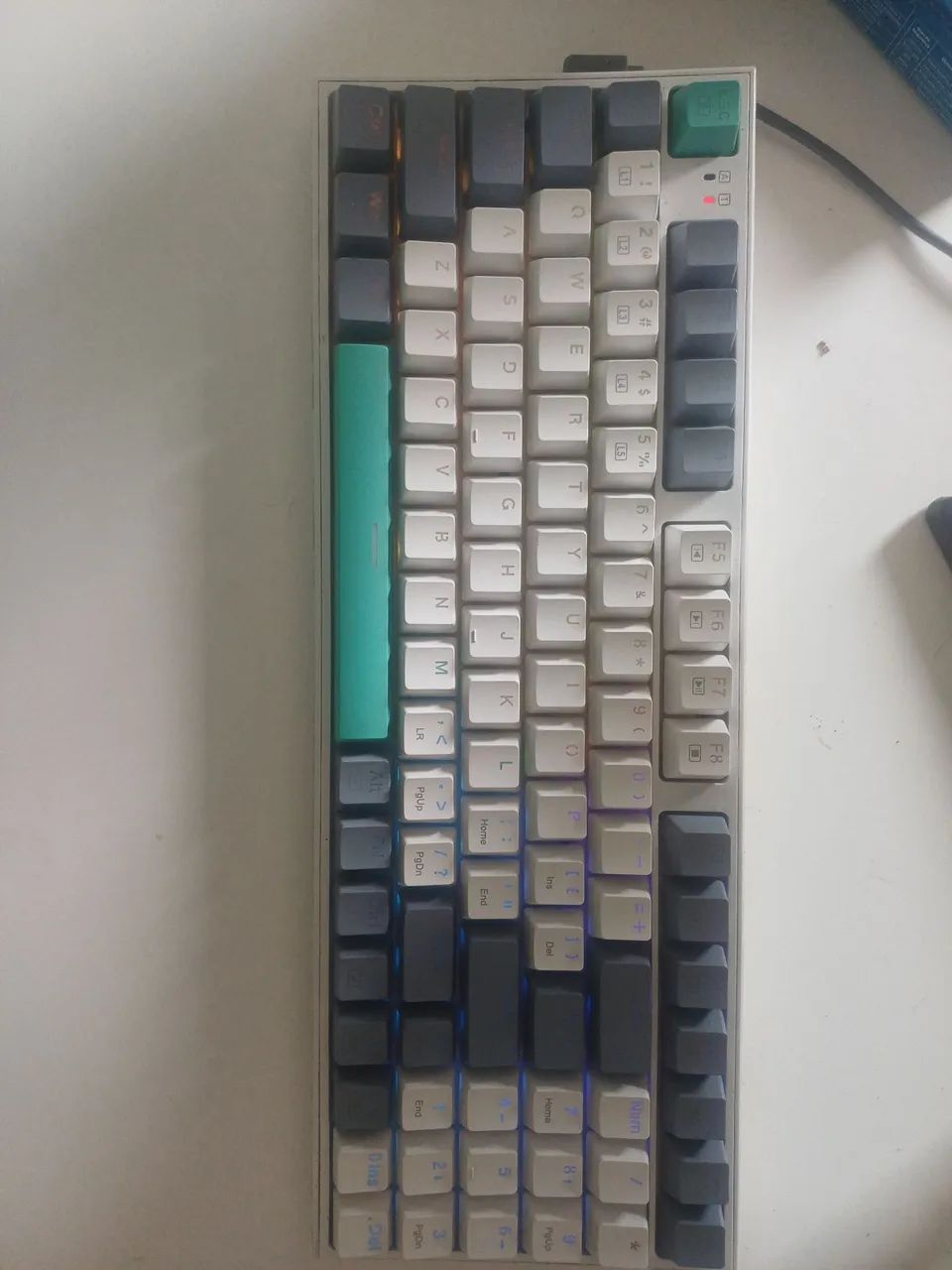 Teclado game k500 White