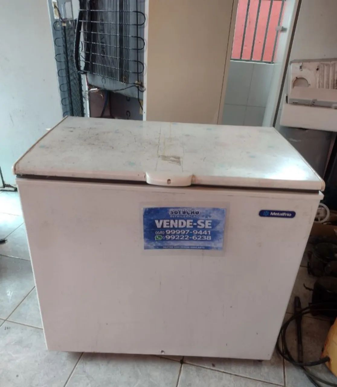Trabalhamos com conserto de geladeiras freezers bebedouros máquina de lavar e ar .. - Foto 3