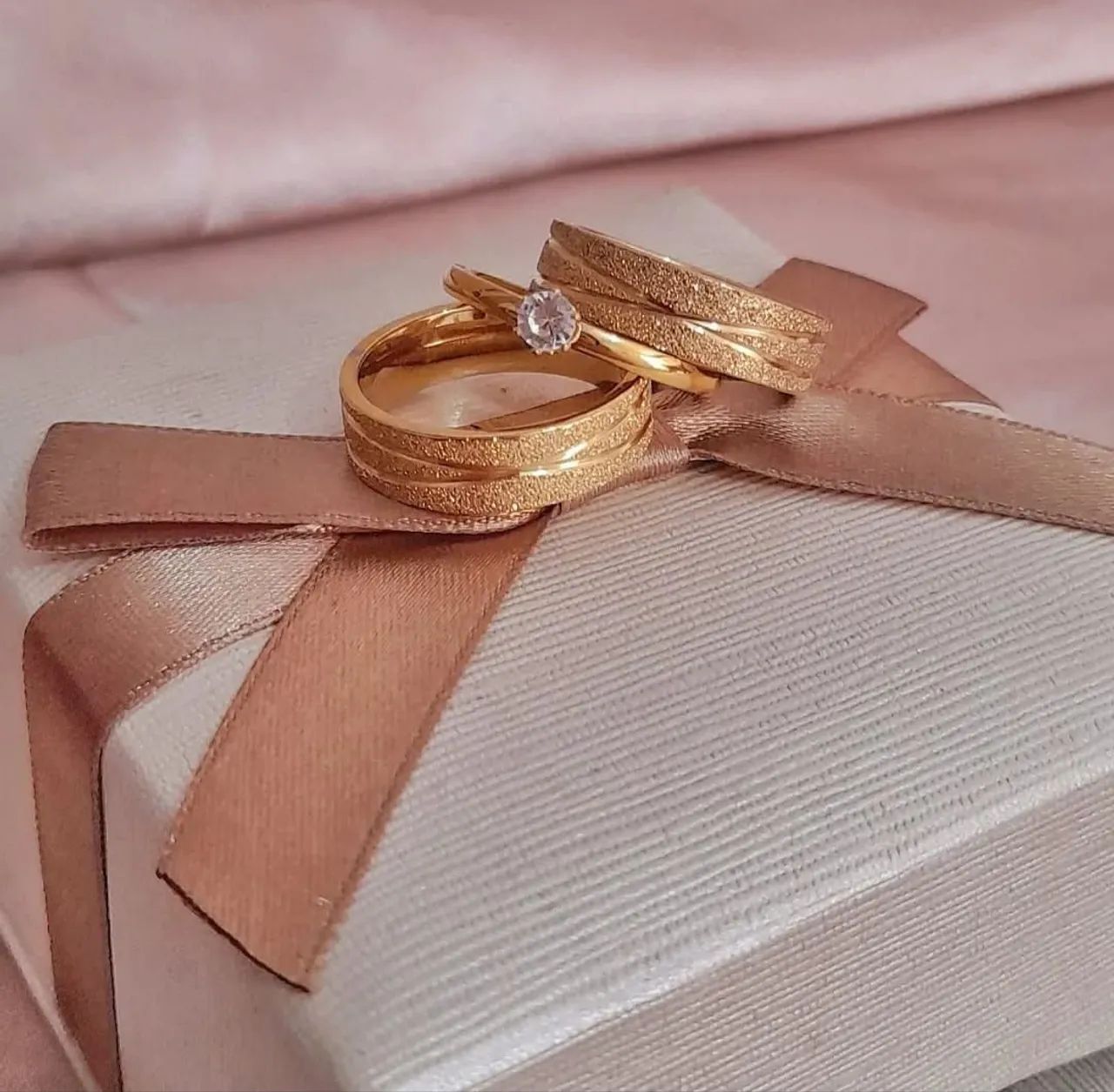 Alianças de casamento namoro compromisso  - Foto 5