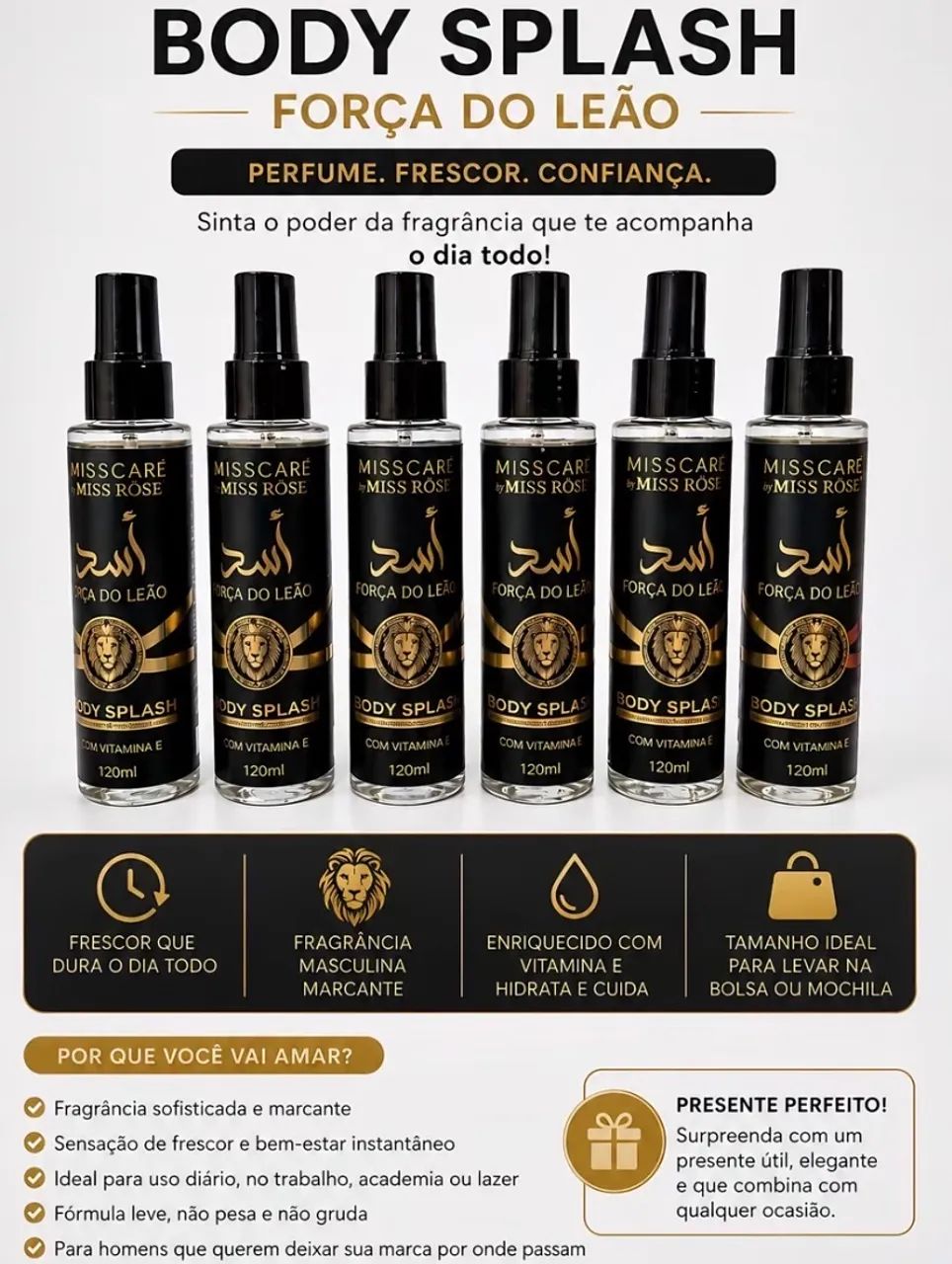 Kit 6 Body Splash