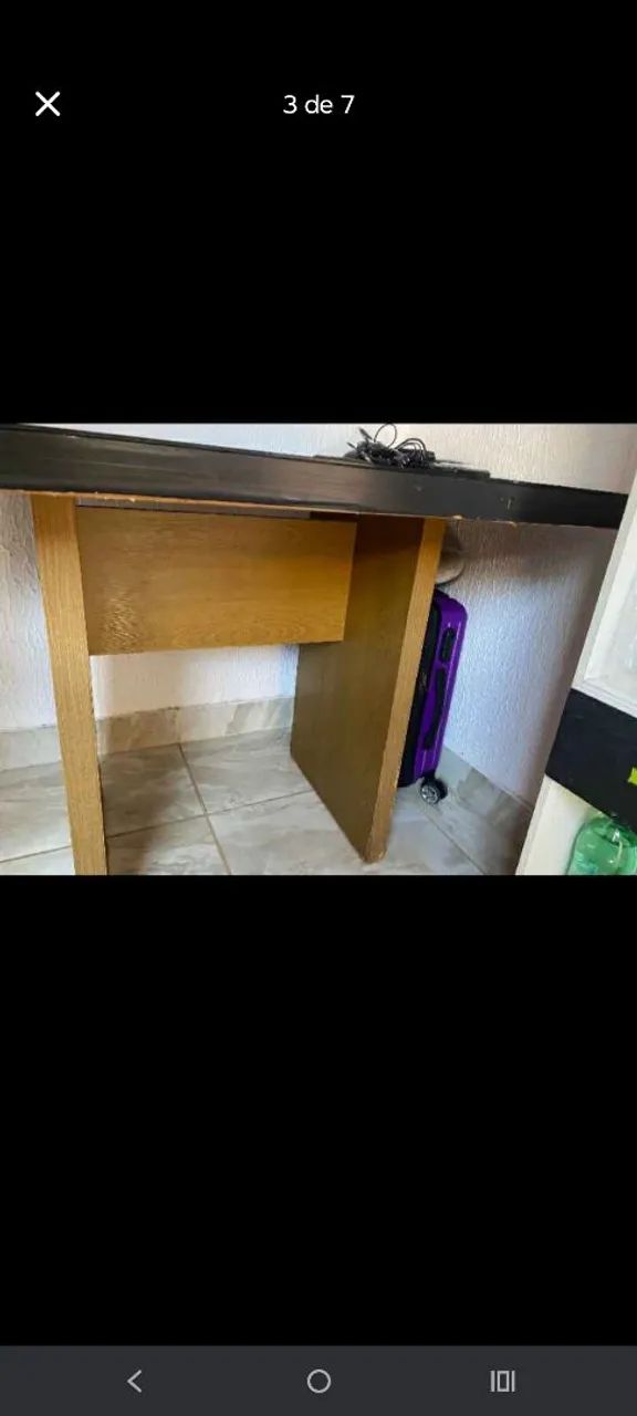 Mesa para 6 cadeiras T/Vidro - Foto 2