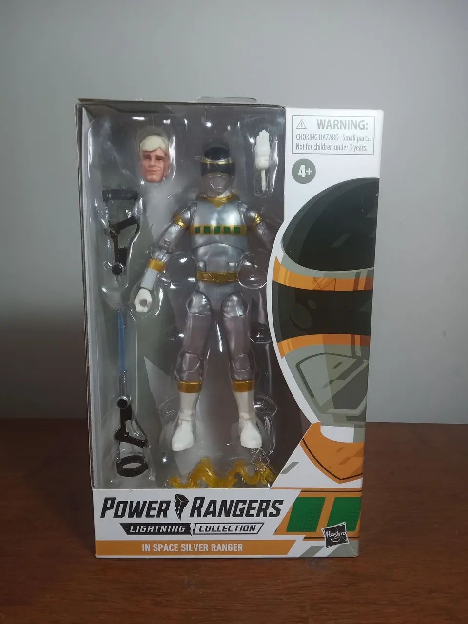 Power Rangers Lightning Collection Prata No Espaço In Space Hasbro