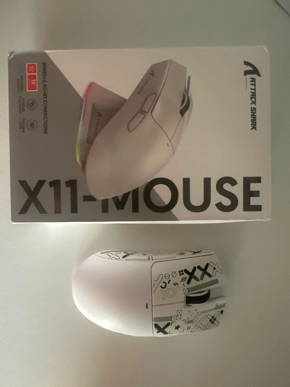 Mouse gamer Attack Shark X11