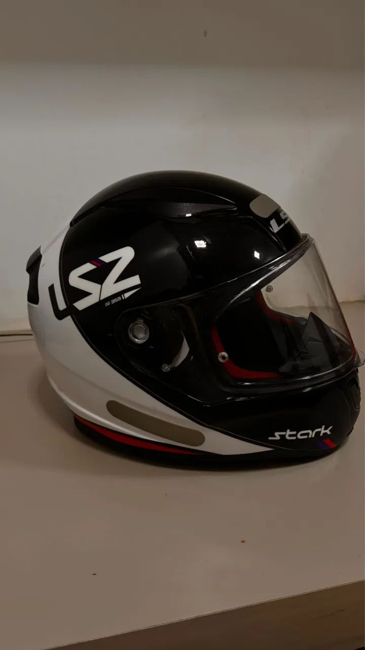Capacete LS2 Stark FF353 Tamanho 62 Seminovo