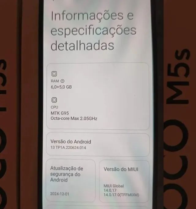 Celular Smartphone Xiaomi Poco M5s Grafite - Foto 5