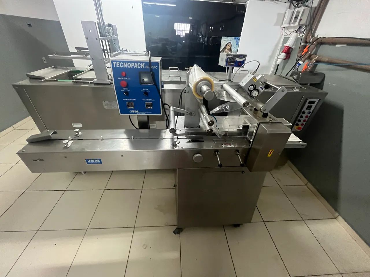 Embaladeira ajam 5 mil hora com datador e foto celula 