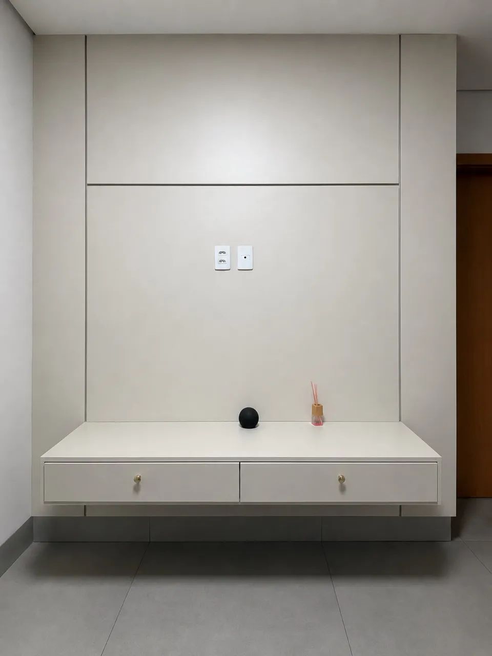 Rack com painel