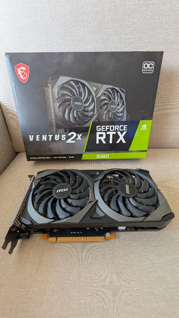 Placa de vídeo GeForce RTX 3060