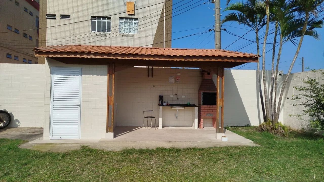Kit net Vila mirim Praia Grande a 60 mts da praia ! - Foto 10