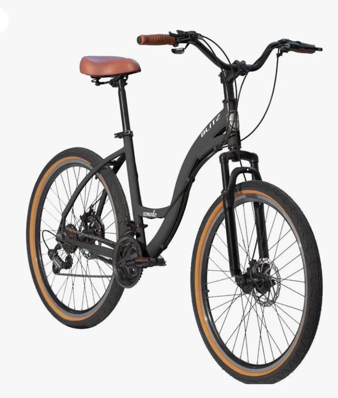 Bicicleta aro alumínio 26, 21 marchas. - Foto 4