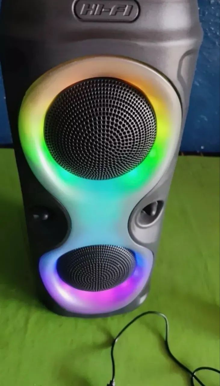 Caixa de som bluetooth portátil - Foto 2