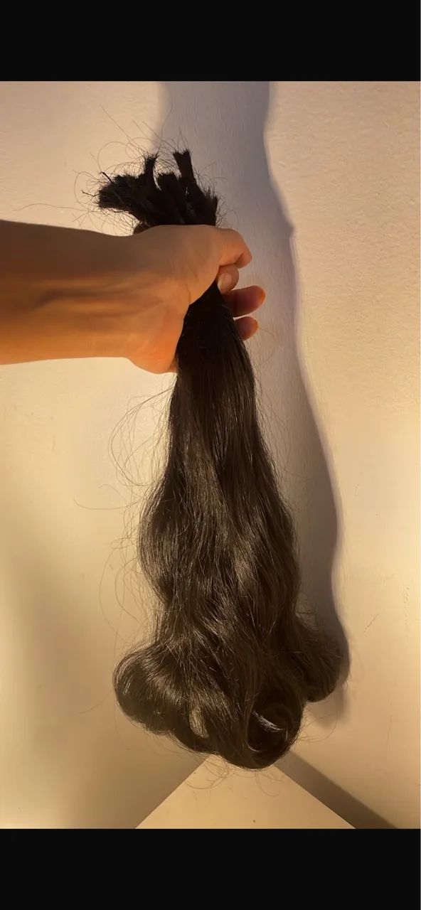 Cabelo brasileiro 50cm 150g lindíssimo  - Foto 3