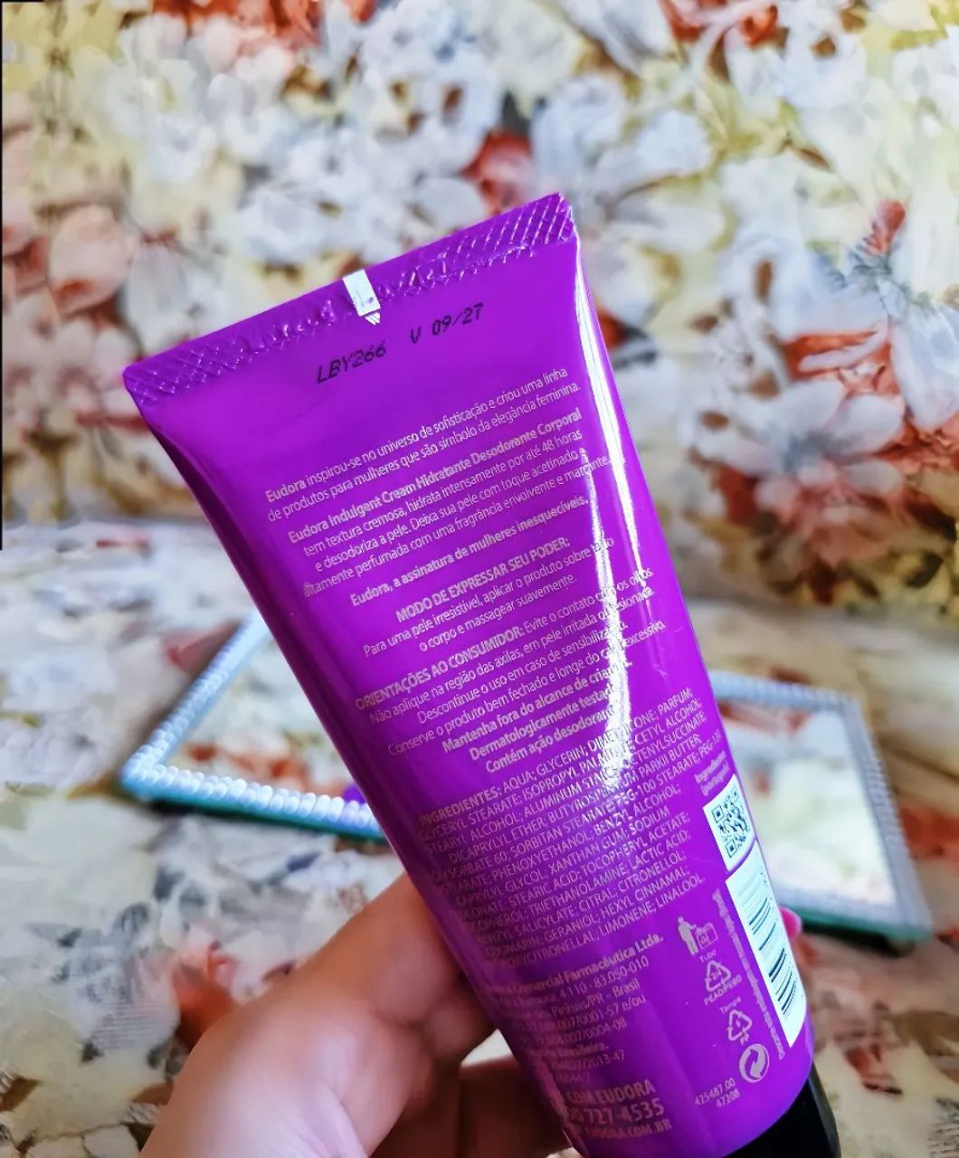 Kit Presente Eudora Roxo - Perfume e Creme Femininos - Foto 4