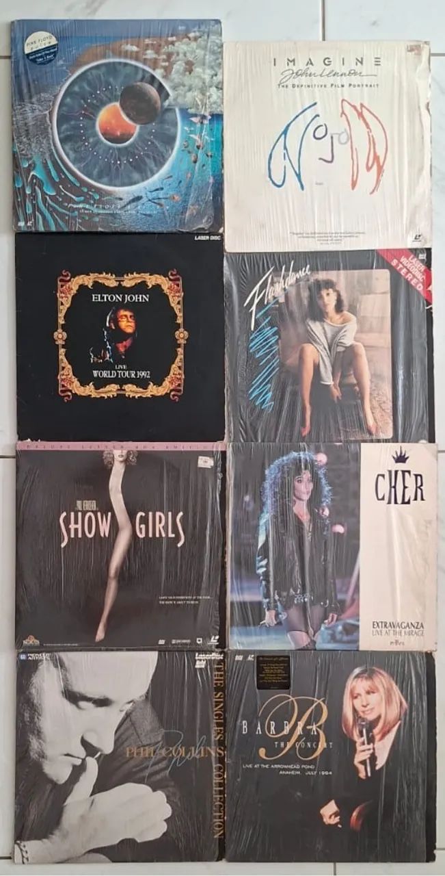 Diversos Laser Disc RAROS - Preço para sair logo