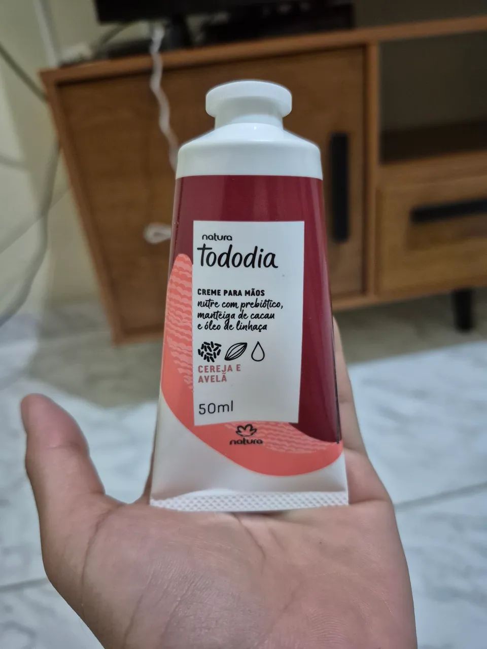 Tododia Creme para mãos- Cereja e Avelã  - Foto 3