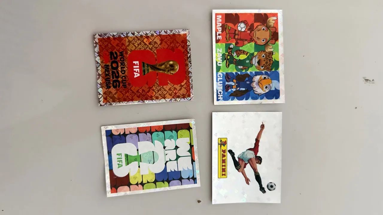 Figuras Copa 2026 Panini