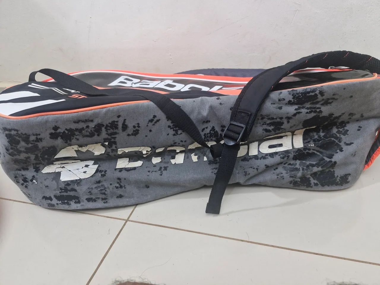 Raqueteira Babolat Pure Strike + raquete de tênis Wilson Advantage 95 - Foto 3