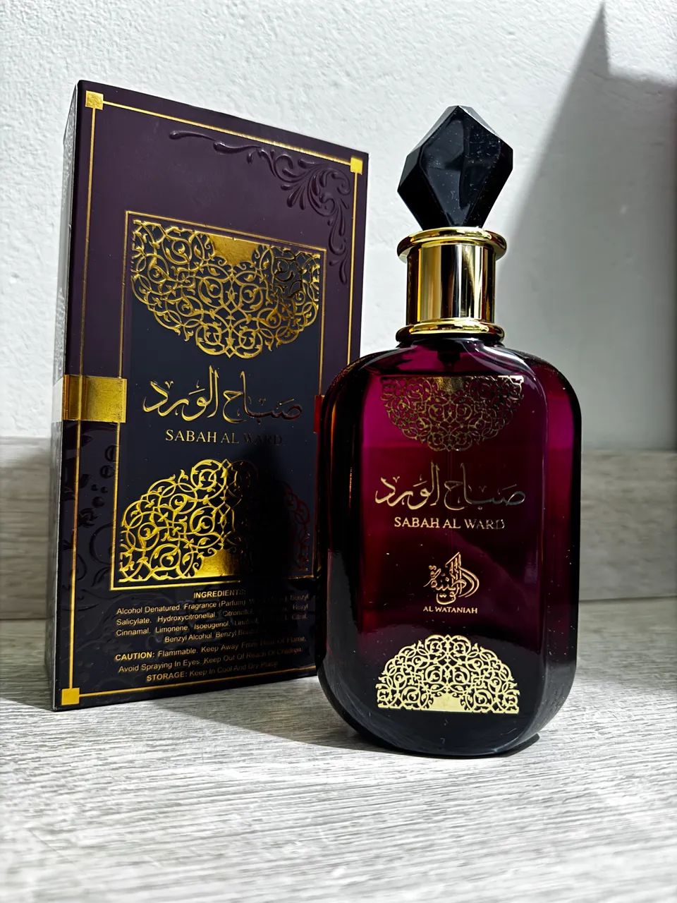 PERFUME ÁRABE FEMININO - SABAH AL WARD 100ML 