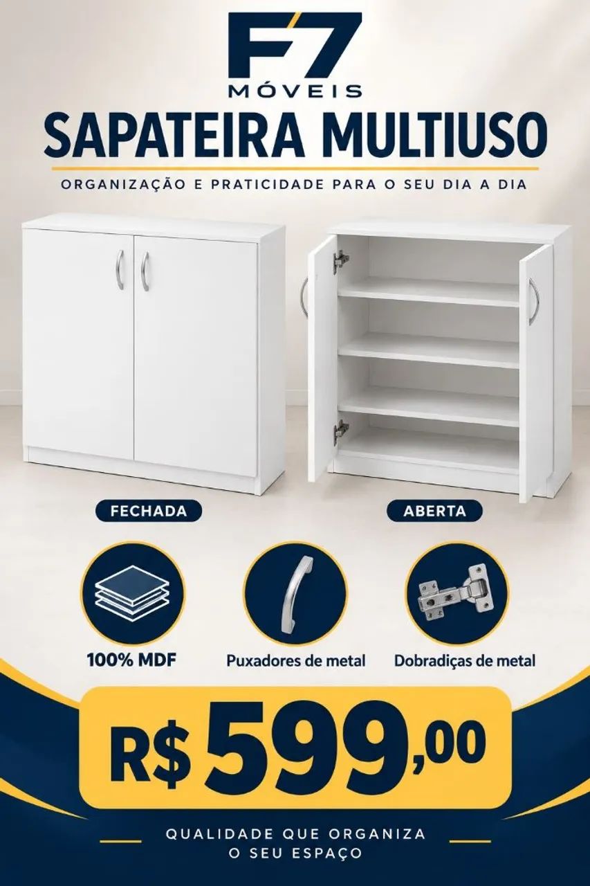 Sapateira MDF 