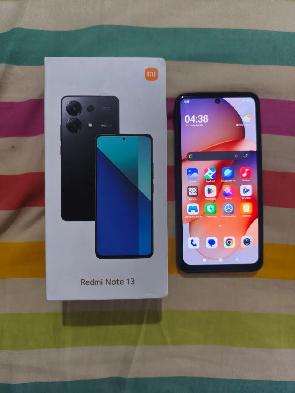 Vendo redimi note 13 256gb 670 reais 