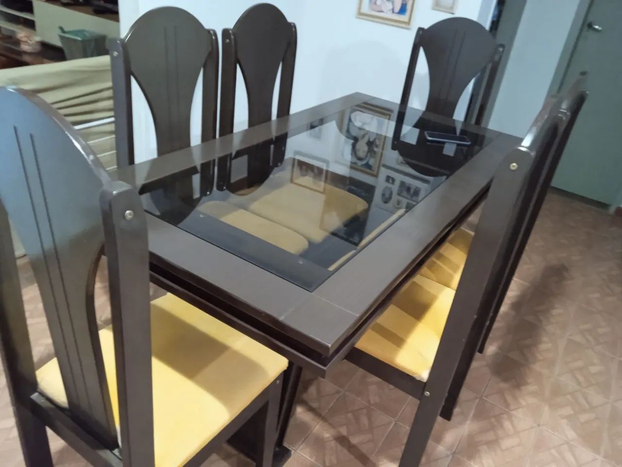 Mesa de jantar 6 lugares