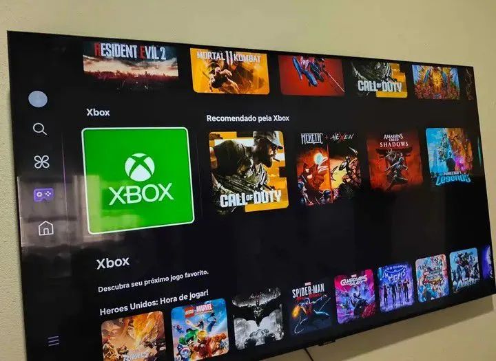 Vendo essa tv 50 polegadas smart 4k  - Foto 3