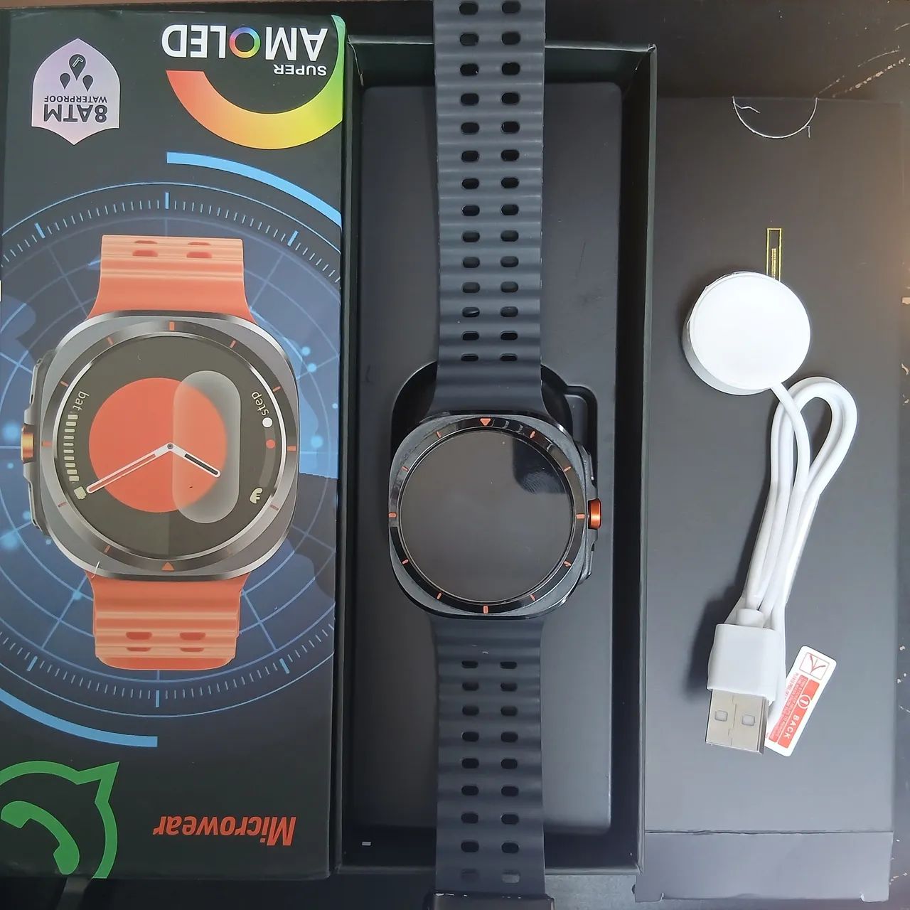 Smartwatch SU01 Ultra Microwear - Foto 3