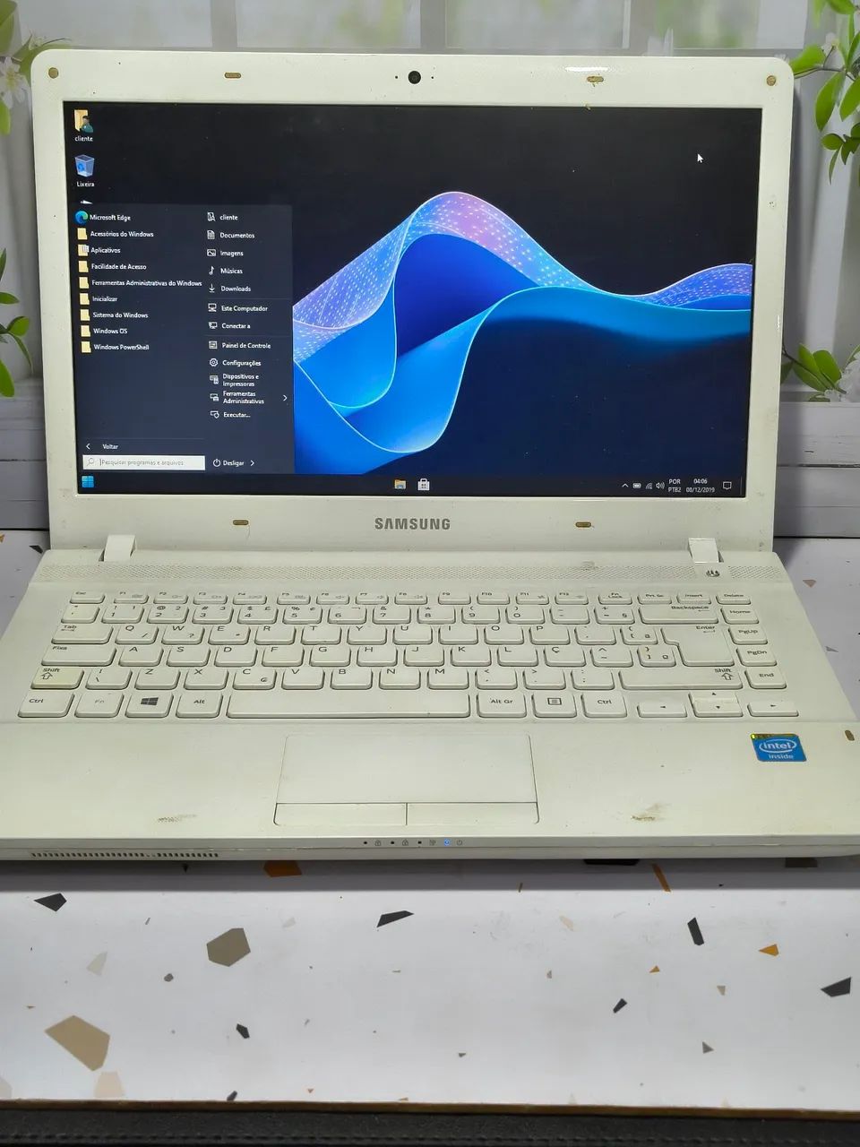 Notebook Samsung branco impecável  - Foto 2