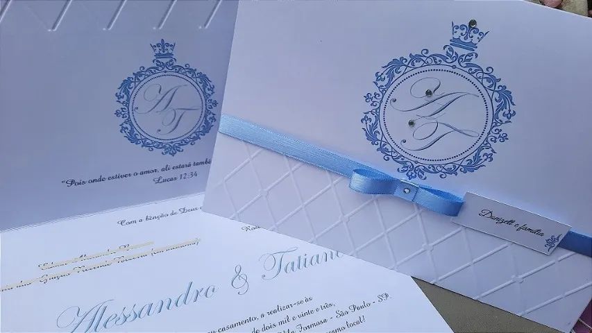 Convite de casamento - Foto 2