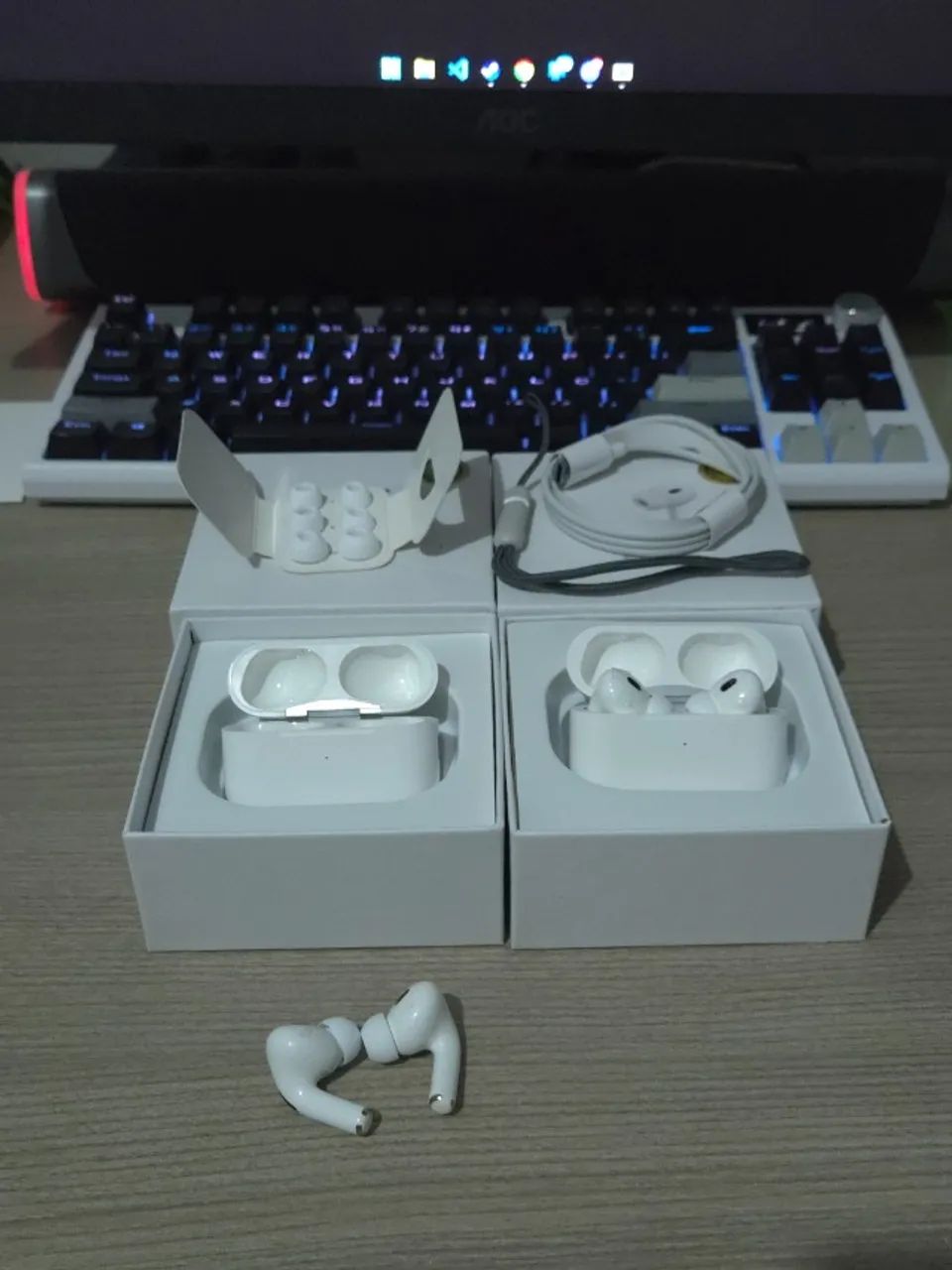 Fone Bluetooth Sem Fio - Case de Carregamento e Microfone - Foto 4