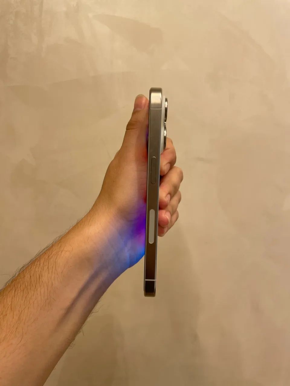 iPhone 15 Pro 256gb Titanium Branco - Foto 5
