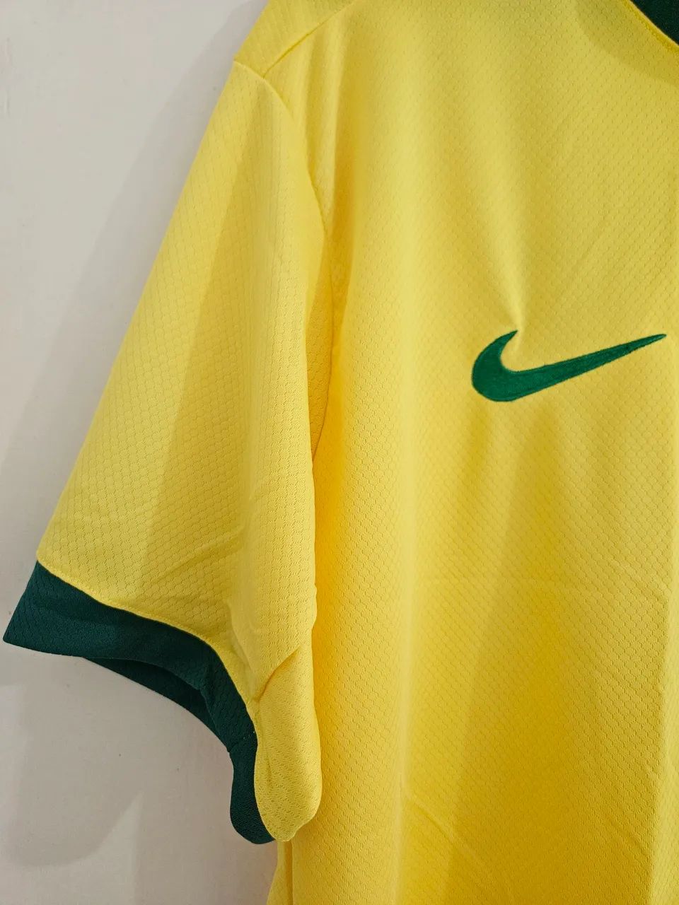 Camisa do Brasil 2006 Copa do Mundo amarela Ronaldo - Foto 3