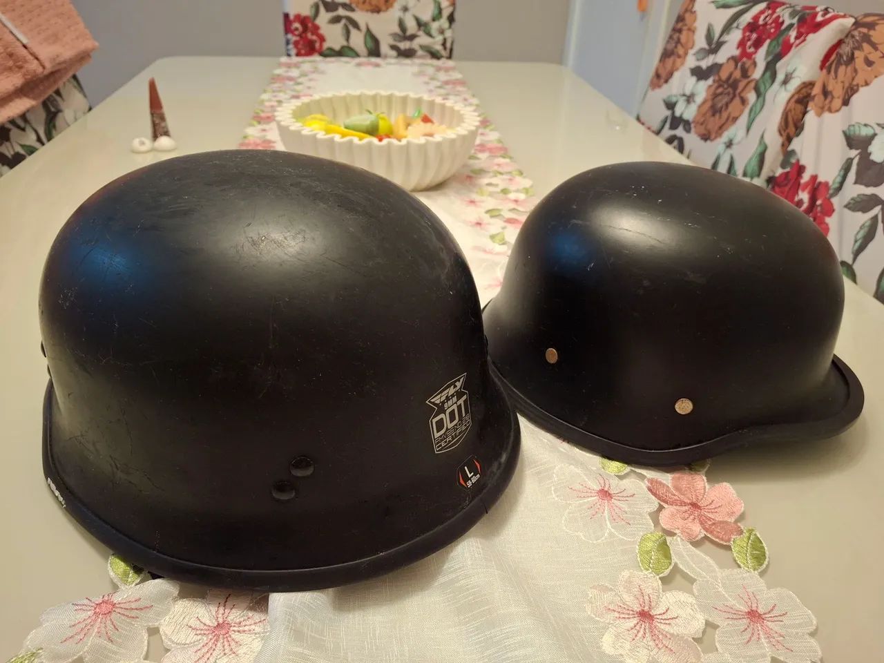 Capacete custom FLY 9MM DOT - Foto 2
