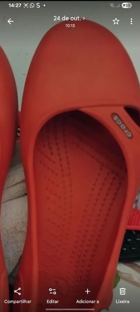 Sapatilha Crocs. N36 - Foto 2