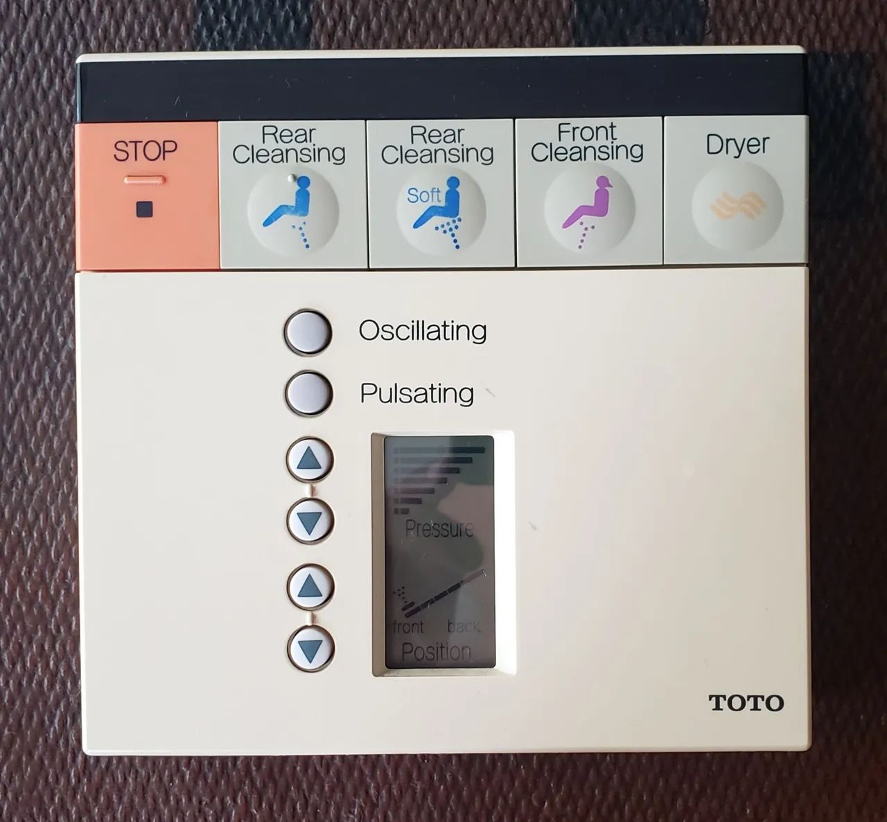 Toto S300 Toilet Seat Remote Control (Fully Functional)