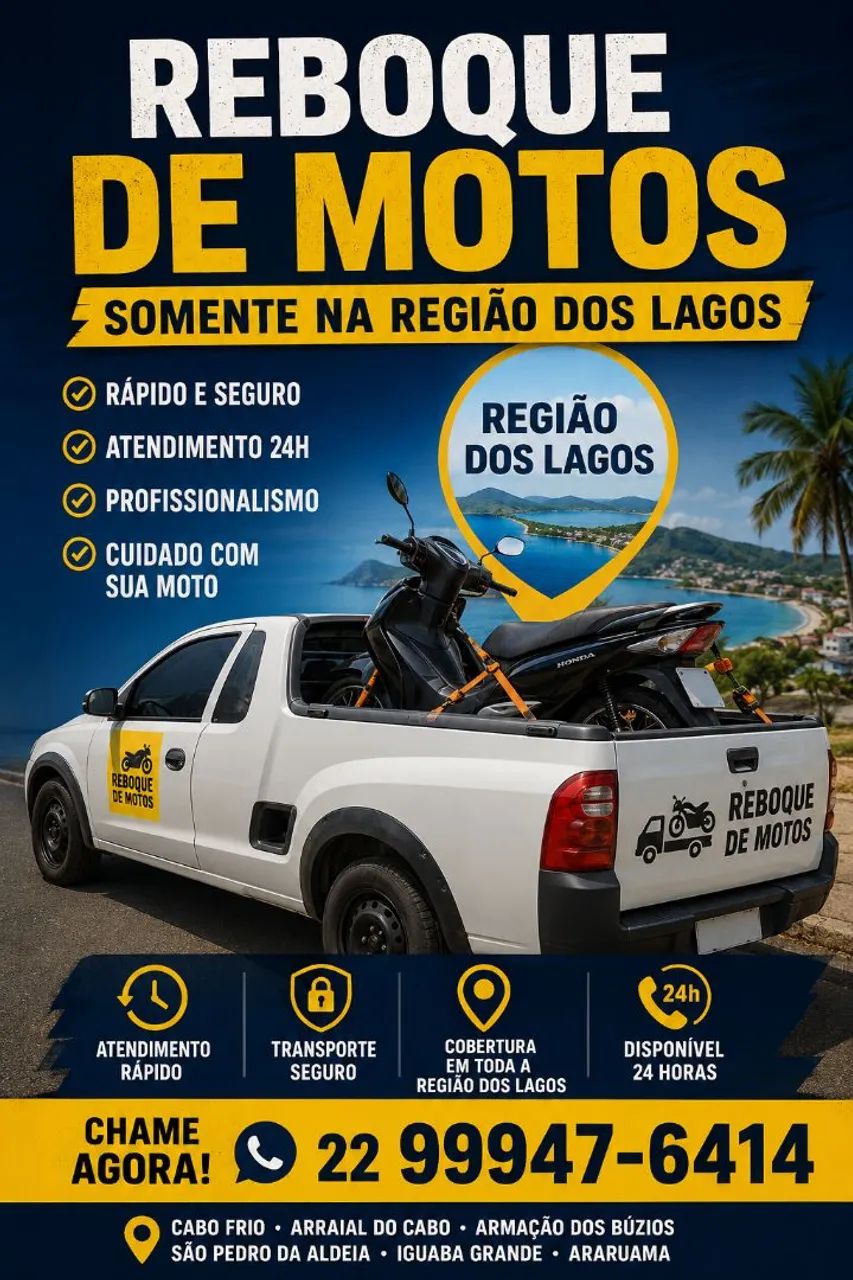 Reboque de motos 